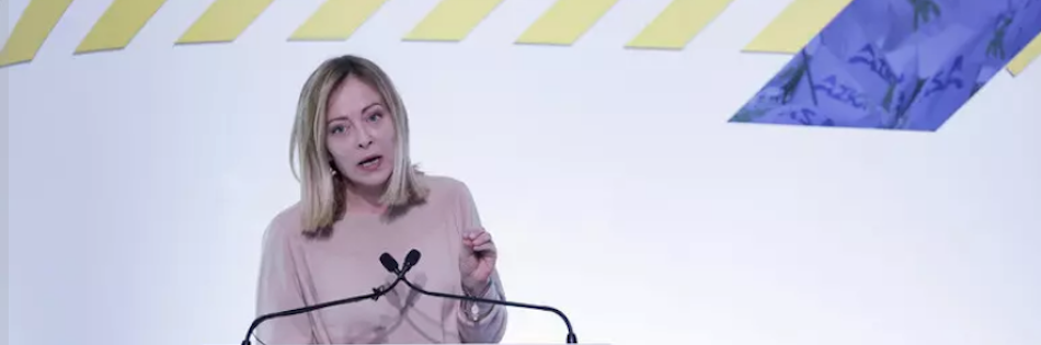 Meloni: «Senza difesa l’Ue come una comunità hippie»