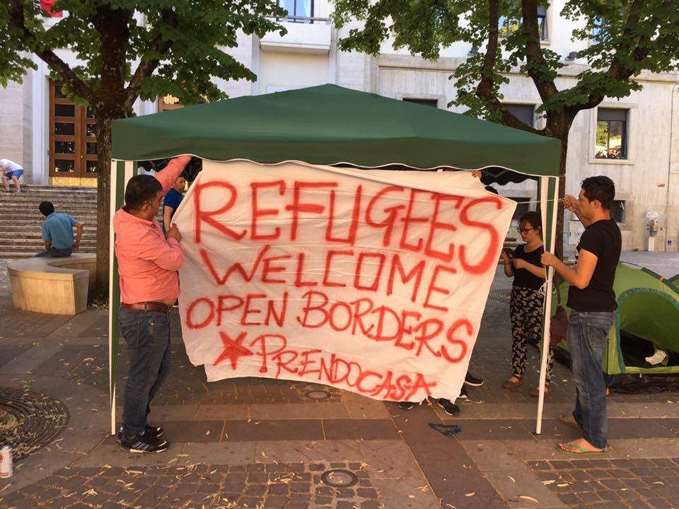 Cosenza fa i conti con l'emergenza rifugiati