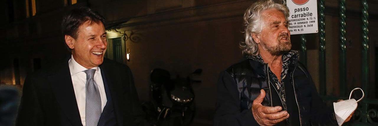 Grillo: «Conte? Berlusconi da morto ha preso più voti»