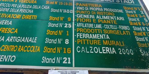 Mercato rionale san vito serra spiga città 2000 via degli stadi