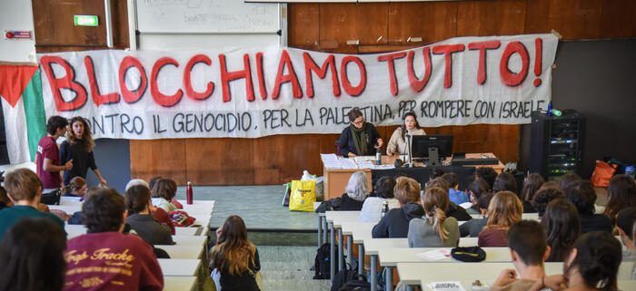 Proteste in tutta Italia per Gaza: cortei, scontri e atenei occupati