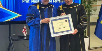 Da Reggio Calabria a Tbilisi: Conferimento del Dottorato honoris causa in Computer Science a Massimiliano Ferrara 