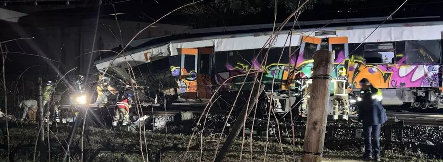 Deraglia un altro treno in Spagna: un morto e 37 feriti