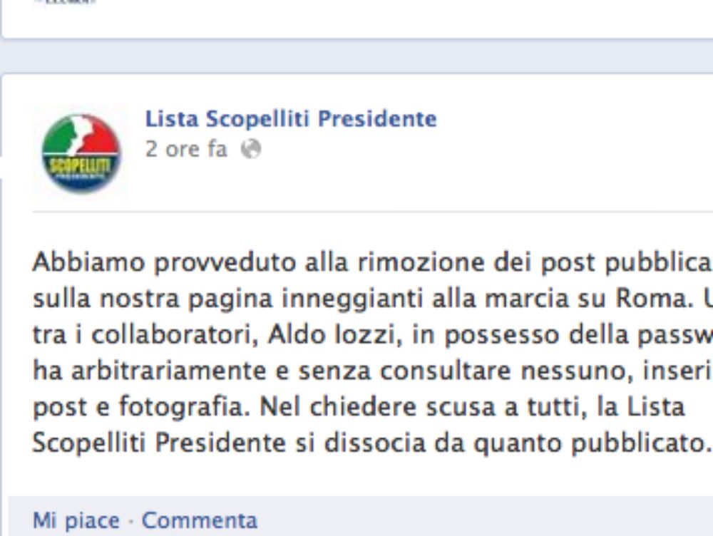 La retromarcia dei "Peppe boys" su Mussolini