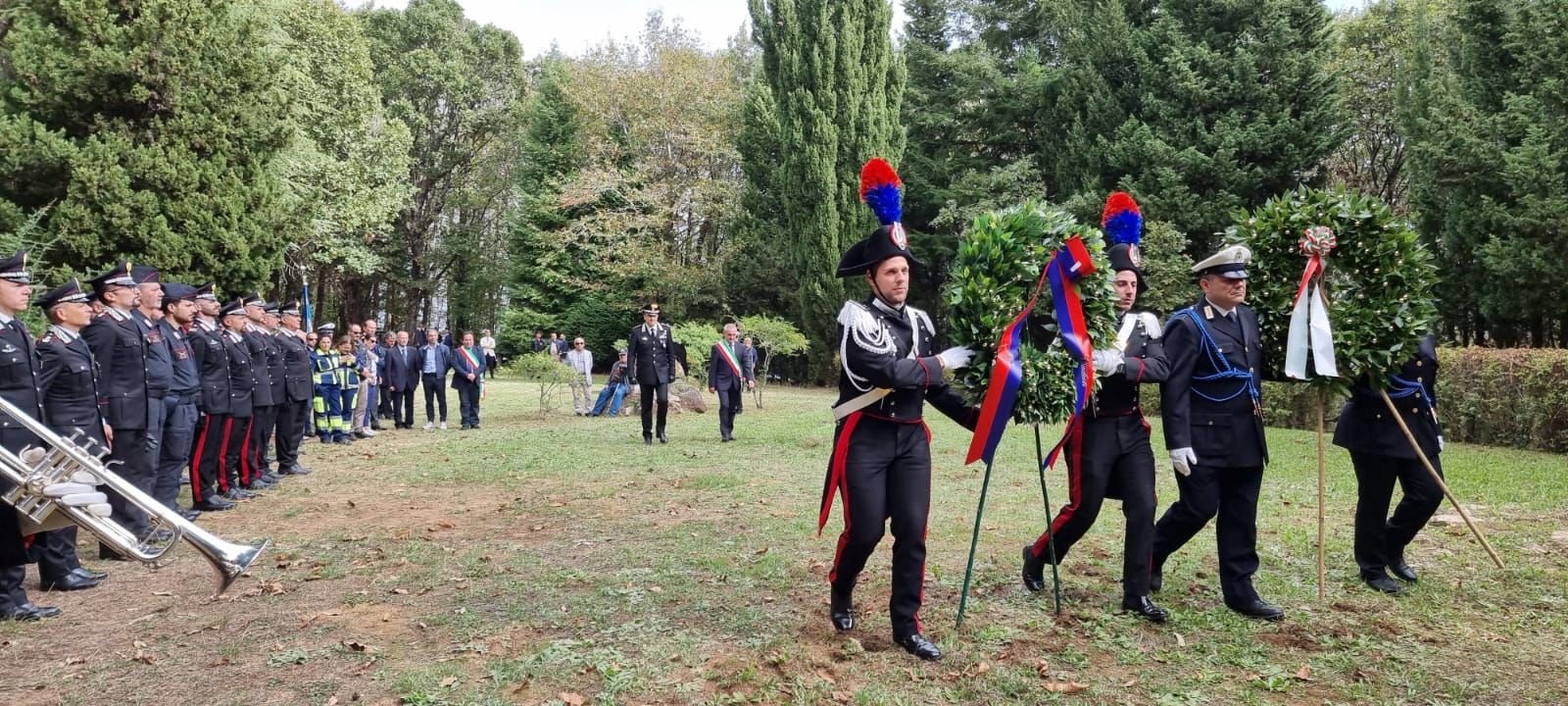 Girifalco, l’Arma e la cittadinanza di Girifalco hanno ricordato i carabinieri caduti a Monte Covello