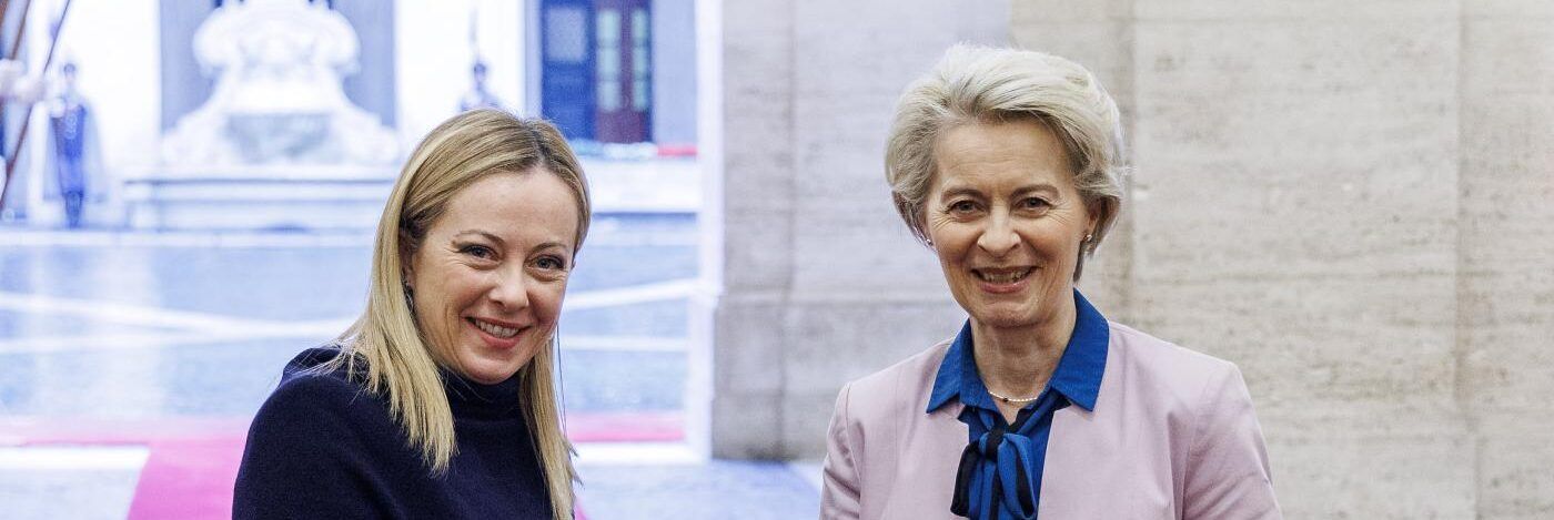 Von der Leyen a Roma. Si tratta su Pnrr, aiuti alle imprese e migranti