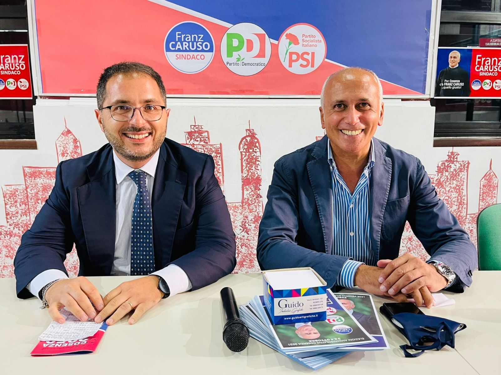 Comunali Cosenza, «con Franz Caruso un nuovo progetto per la città»