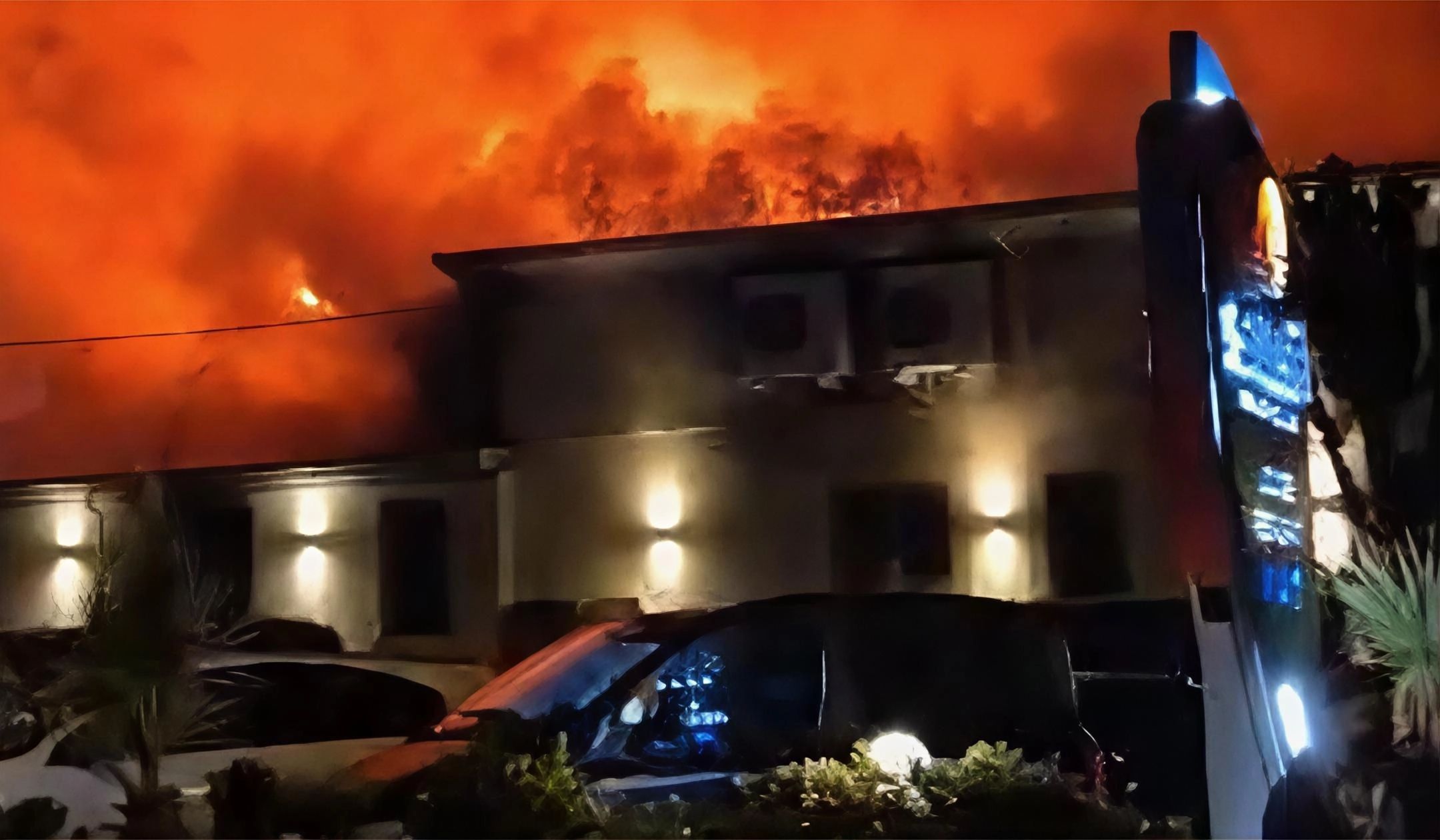 Prima le fiamme poi due esplosioni: l’inferno di fuoco a Palmi e l’evacuazione lampo che ha evitato la tragedia