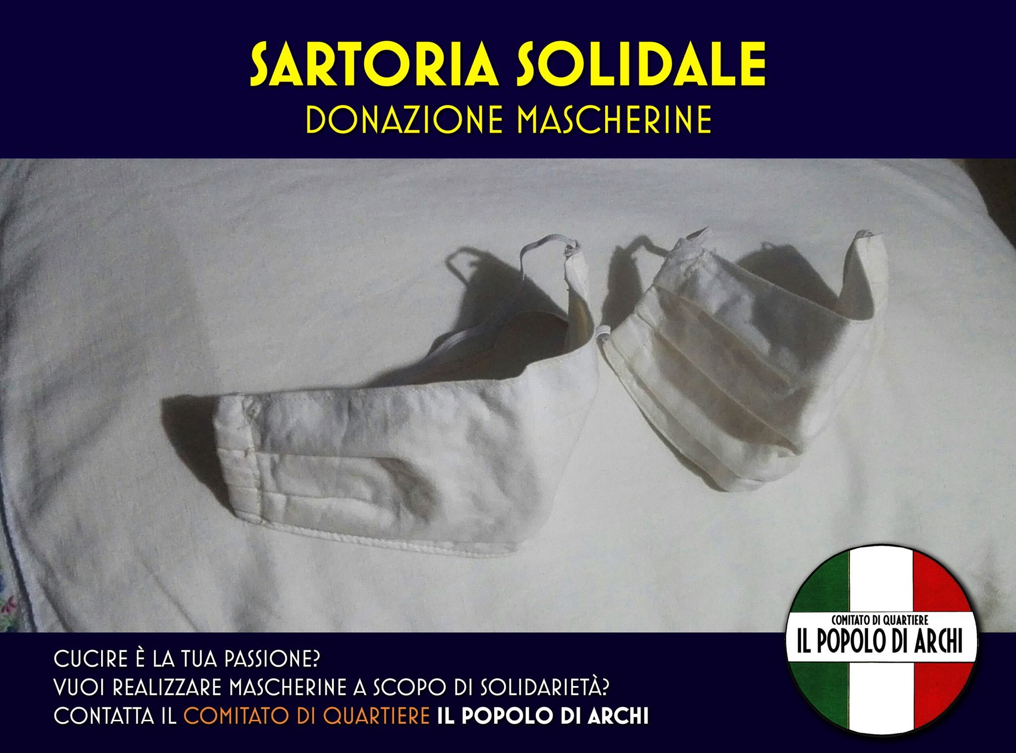 Coronavirus, a Reggio la "sartoria solidale" che produce mascherine