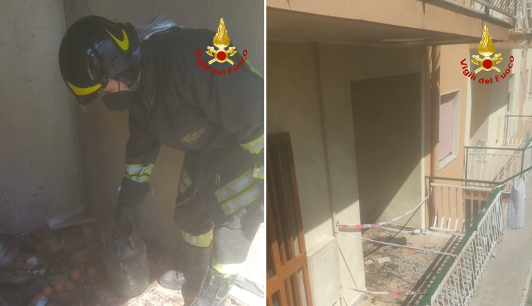 Crotone, esplode una bombola: 70enne ustionata