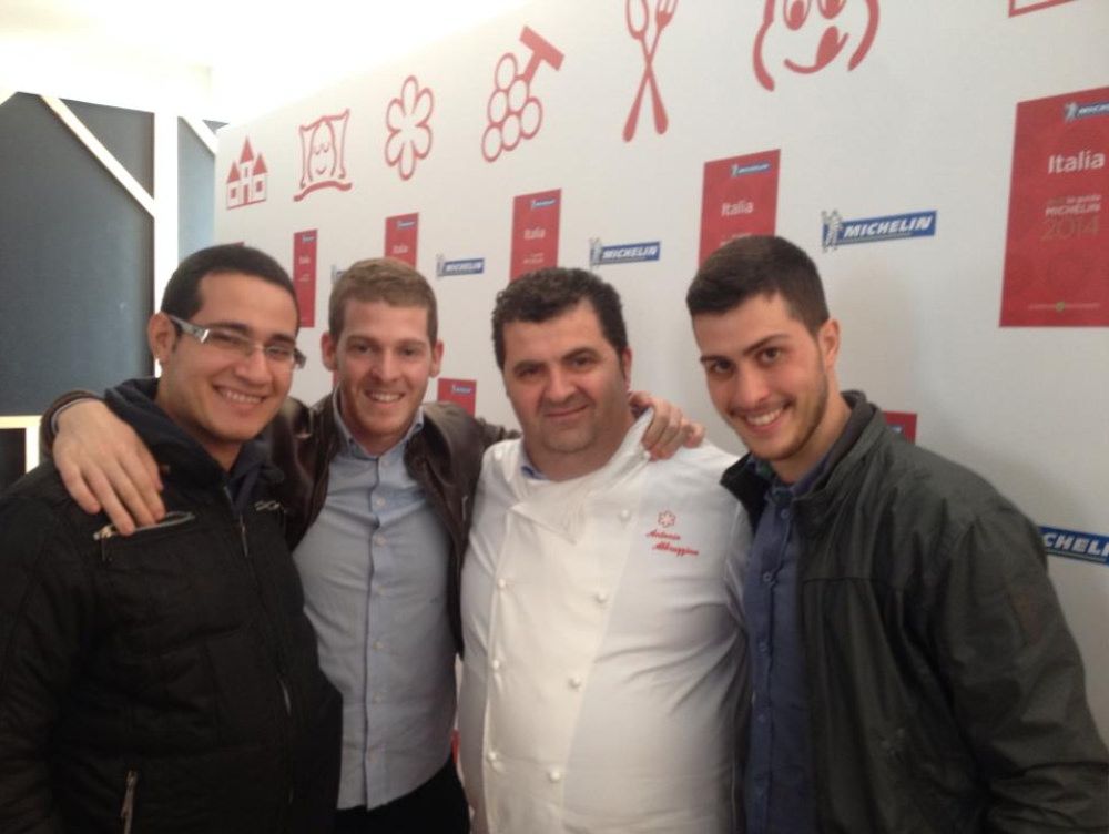 Abbruzzino nell`empireo Michelin della cucina