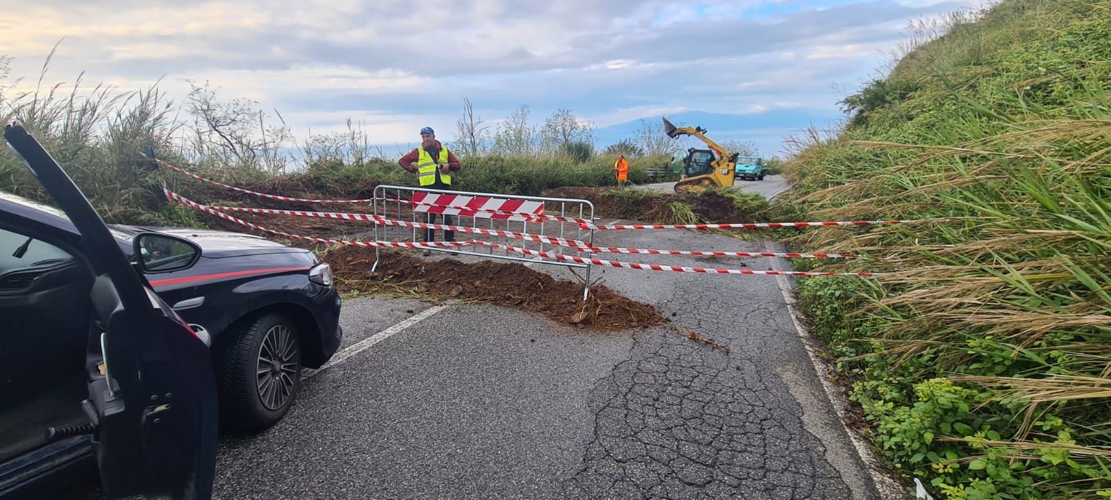 Maltempo a Vibo, Provincia e Protezione Civile in contatto per fronteggiare i pericoli stradali