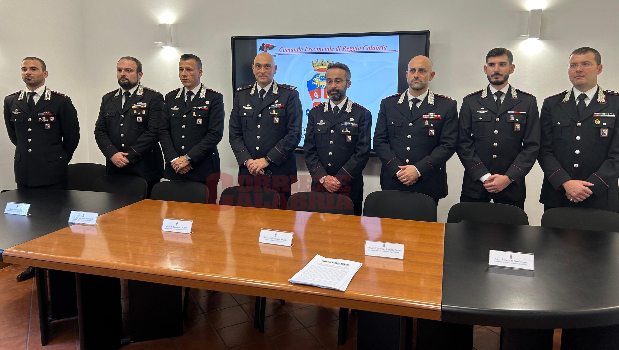 Carabinieri, nel Reggino 7 nuovi ufficiali. «Qui il fenomeno criminale è di alto livello» – I PROFILI