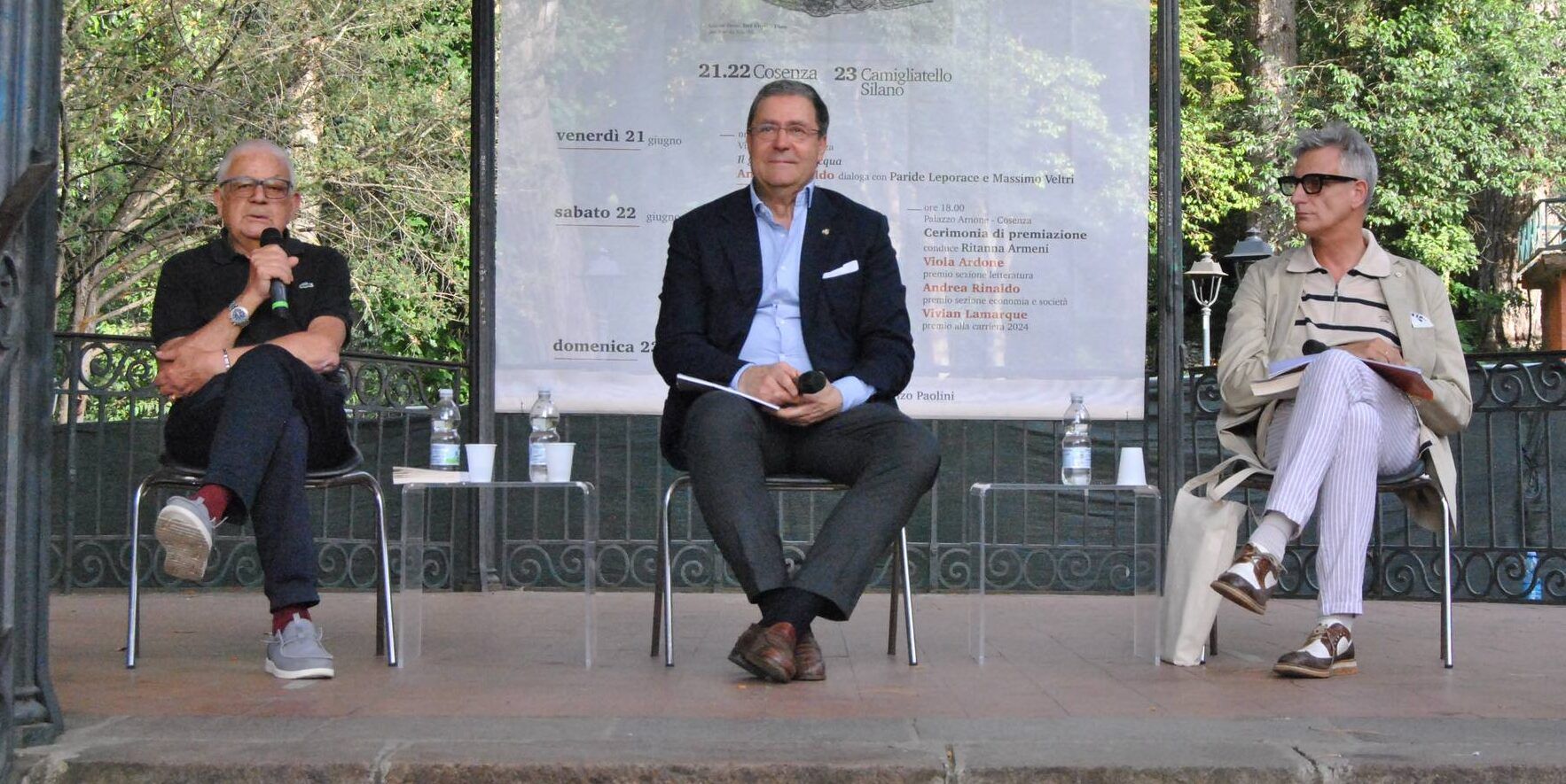 Lo scienziato Andrea Rinaldo ha aperto la tre giorni letteraria del Premio Sila ‘49