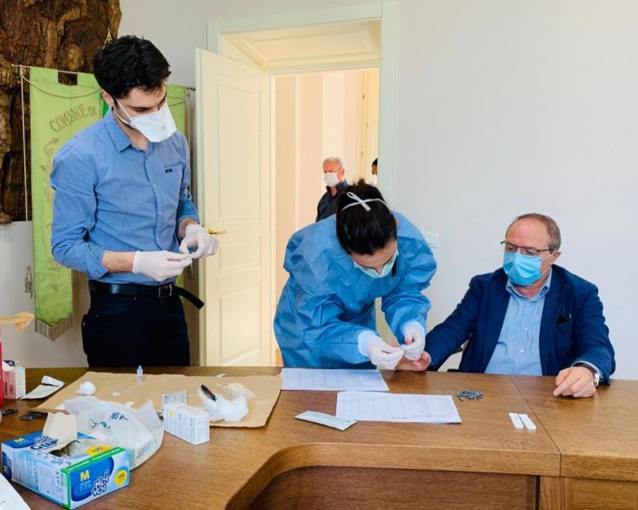 Fase 2, ad Aiello al via test sierologici