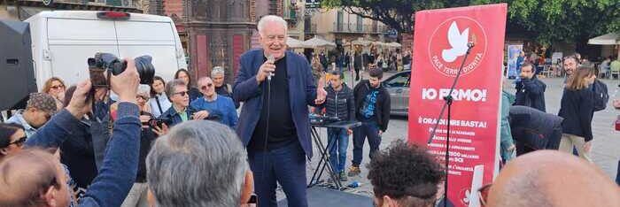 L’annuncio di Santoro: «Firme raggiunte in Sicilia e Sardegna»