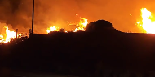 incendio riace marina