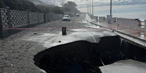 lungomare san lucido distrutto
