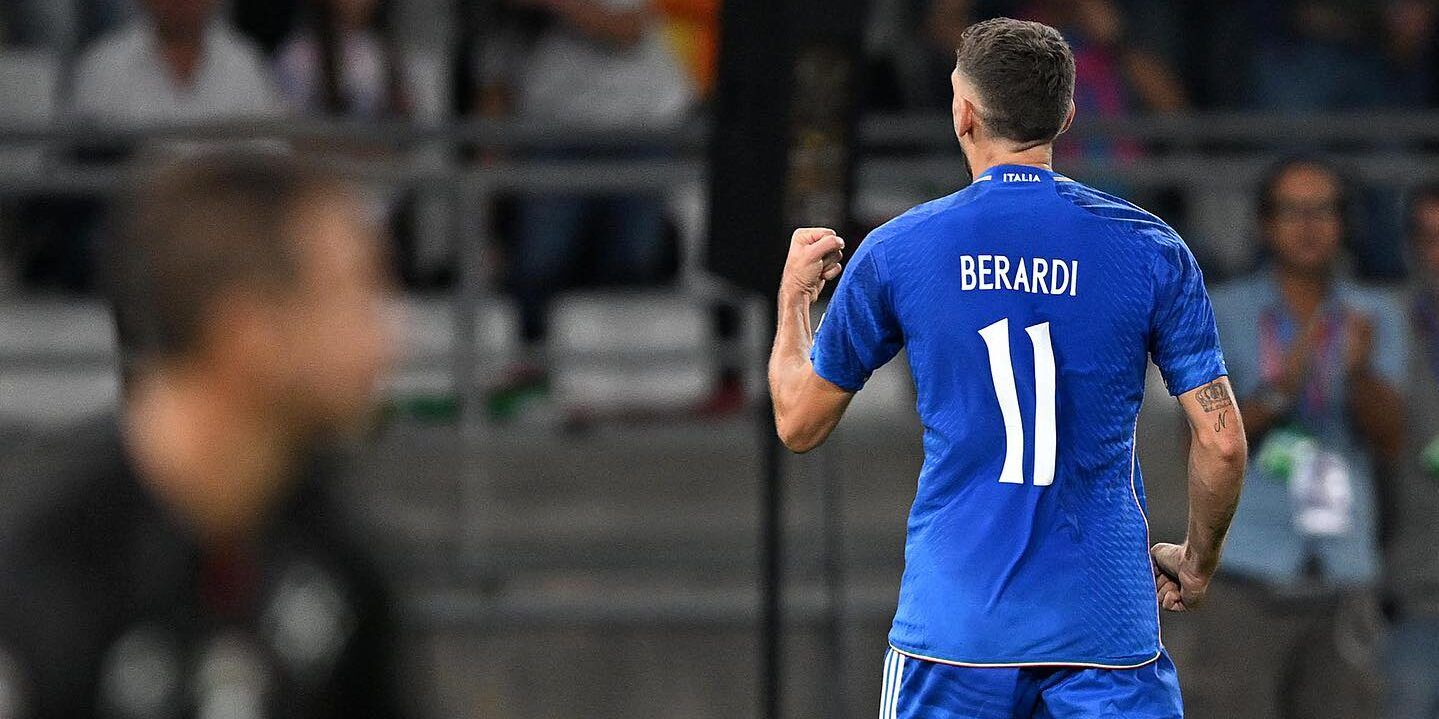 L’Italia batte Malta (4 a 0) grazie a un super Domenico Berardi