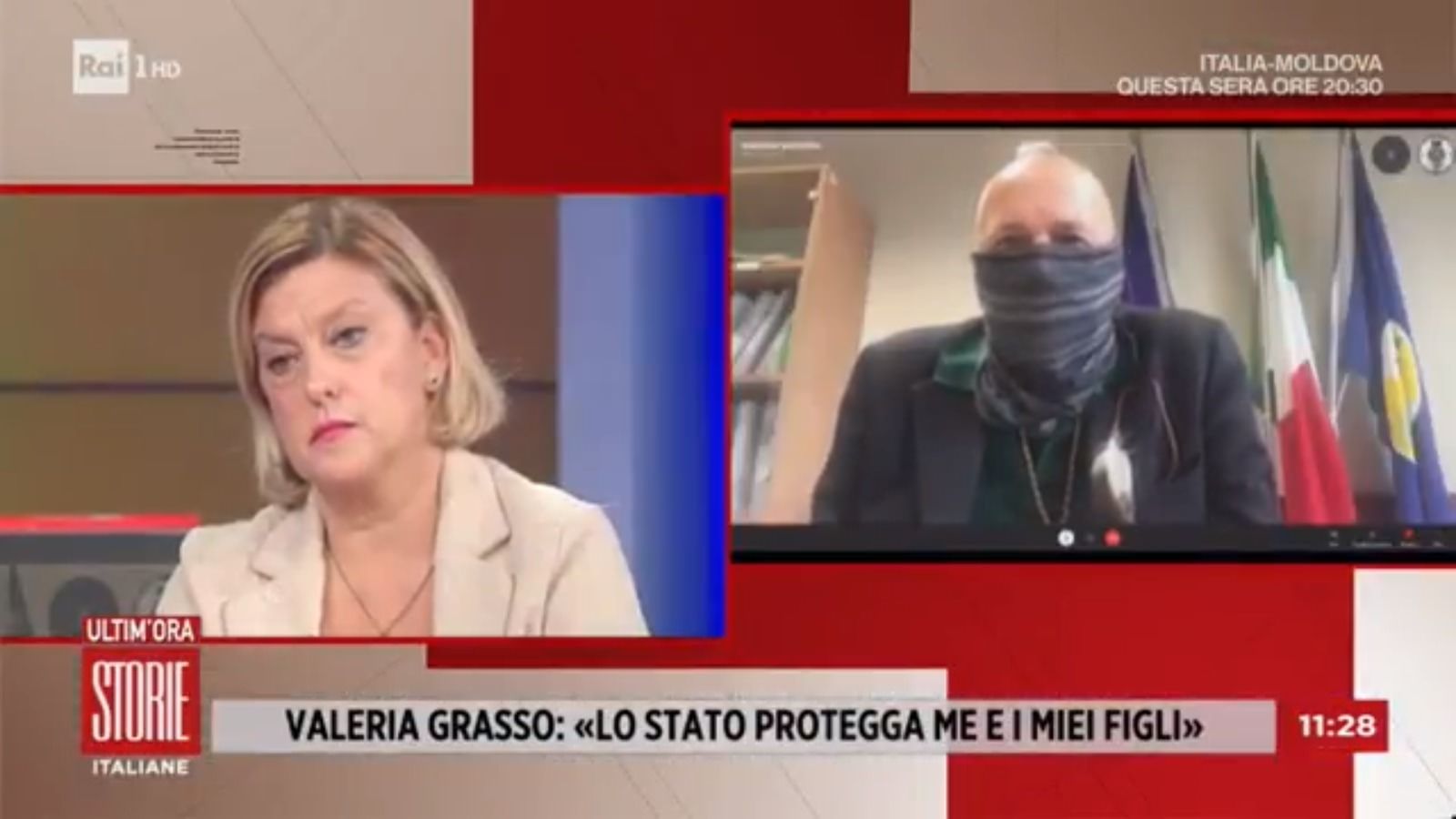 Nuove minacce per Valeria Grasso, Ultimo: «Lo Stato dev’essere presente»