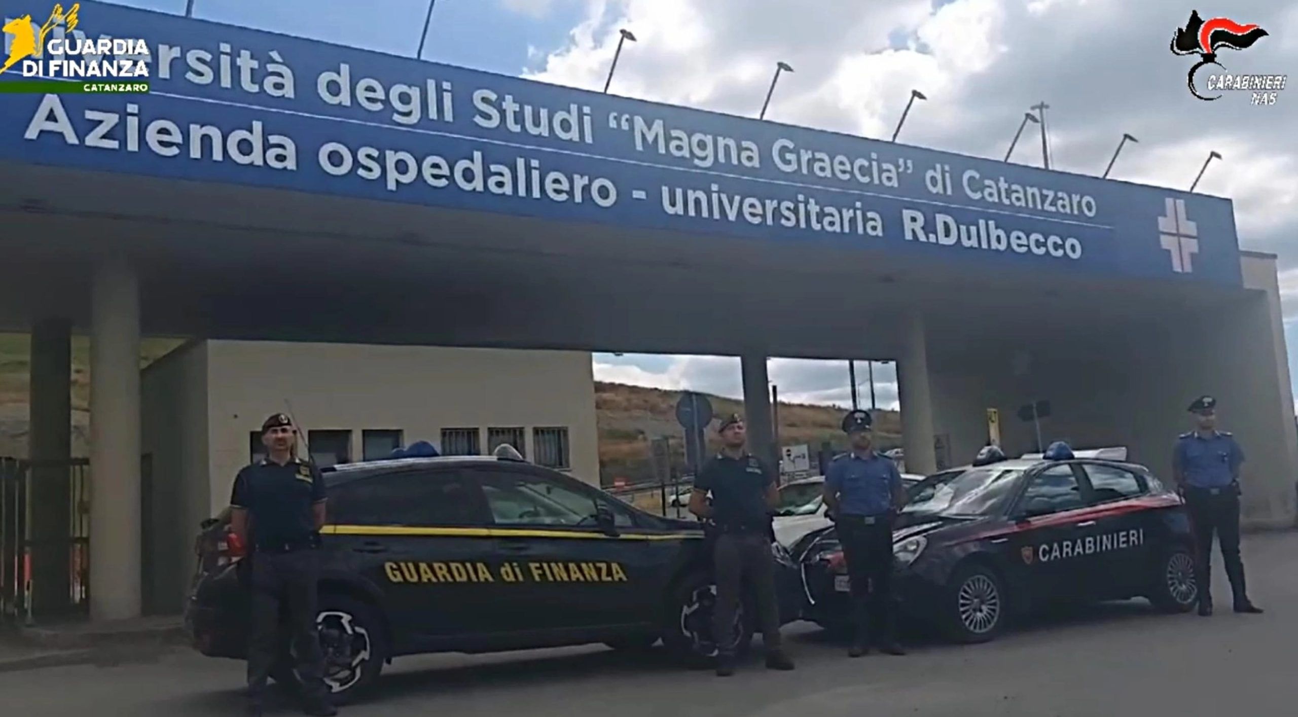 Sanità sotto inchiesta: arresti e sequestri per un milione di euro alla “Dulbecco” – VIDEO e NOMI