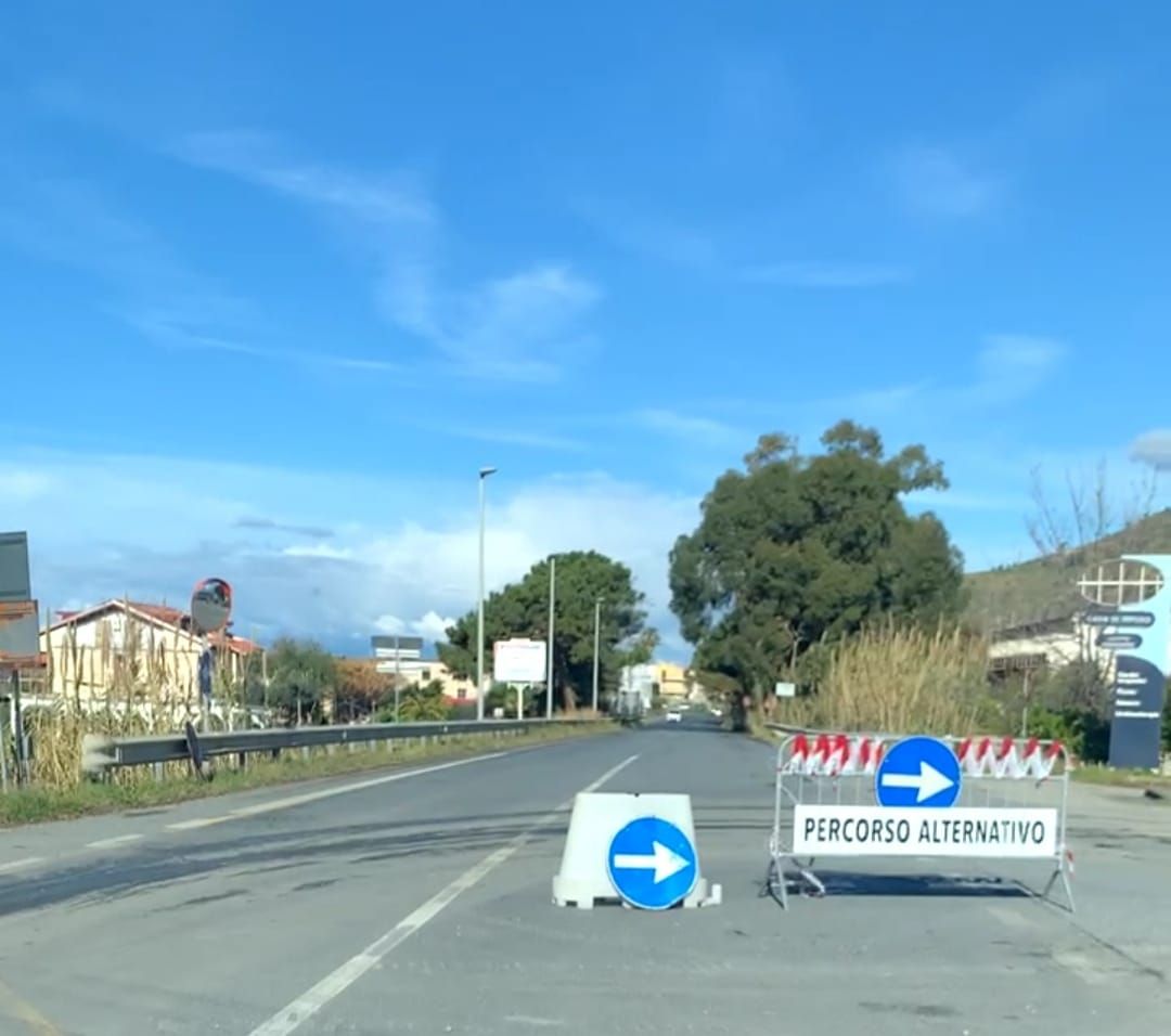Frana di Coreca, domani riapre la Tirrenica