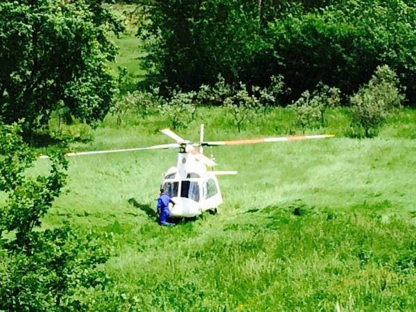 Perde la rotta, atterraggio d'emergenza per l'elisoccorso