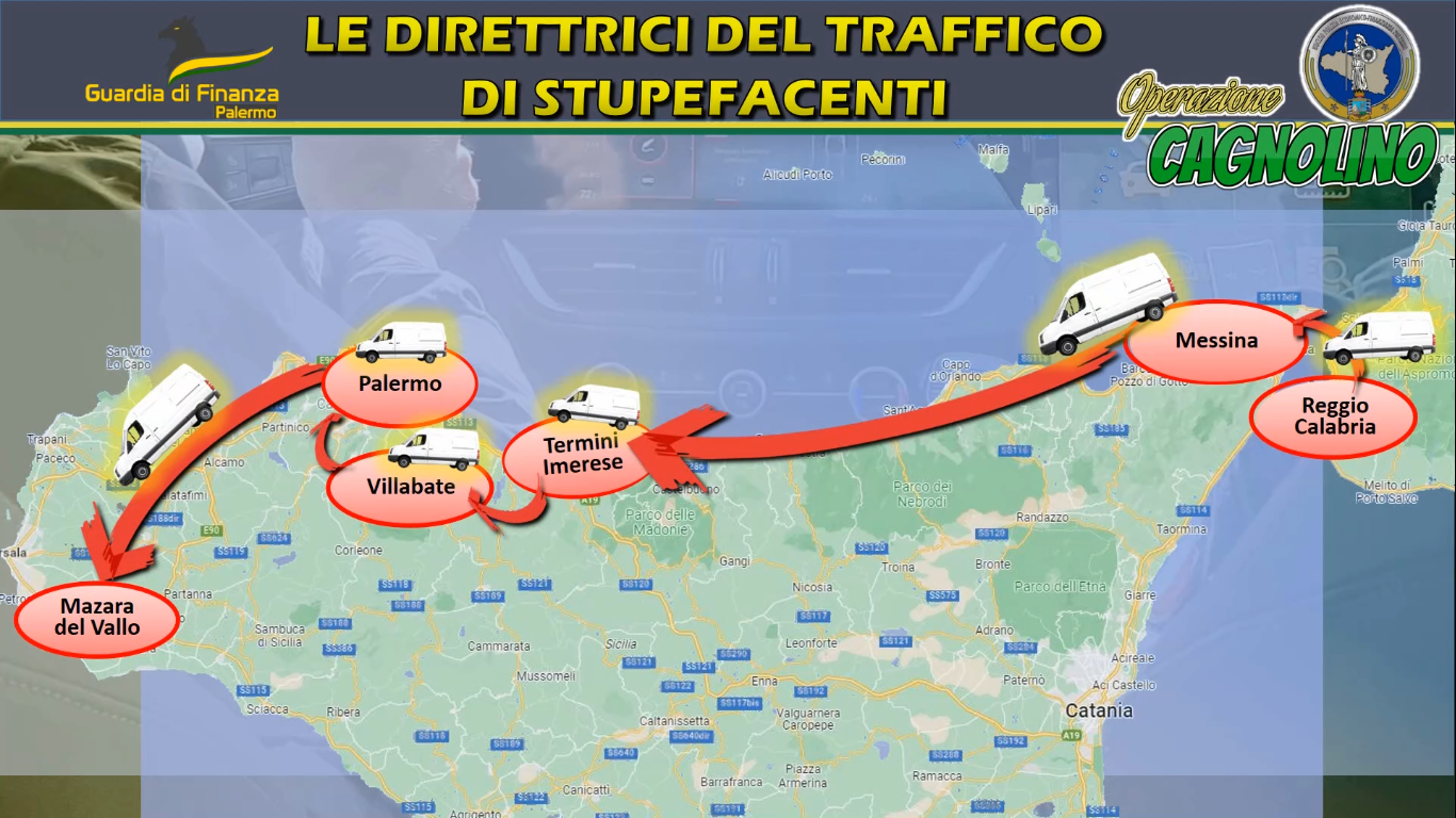 La cocaina dalla Locride a Palermo, gli affari dei fratelli Fascella con i Barbaro