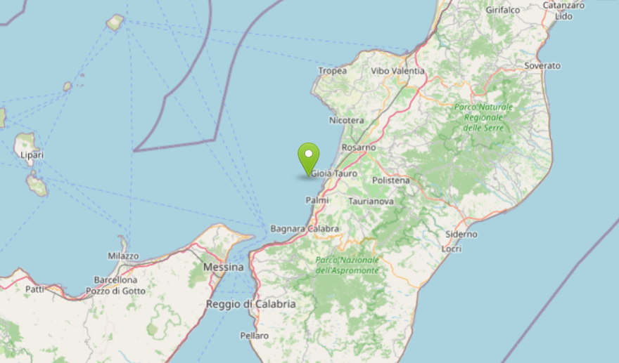 Terremoto in Calabria, scossa di magnitudo 3.3 al largo della costa tirrenica