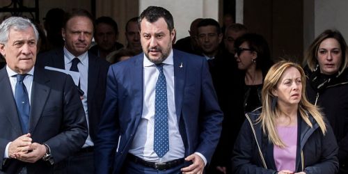 tajani salvini meloni centrodestra