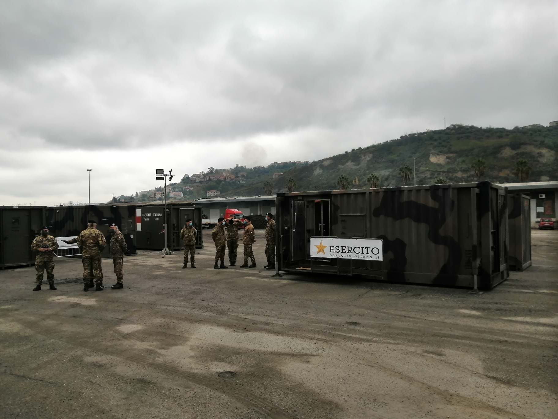 Covid, l'ospedale militare di Cosenza operativo da dicembre