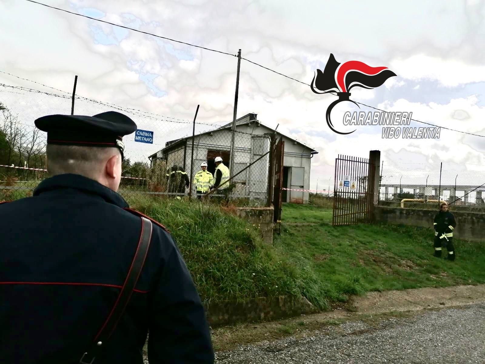 Fuga di gas nel Vibonese, carabinieri sventano tragedia