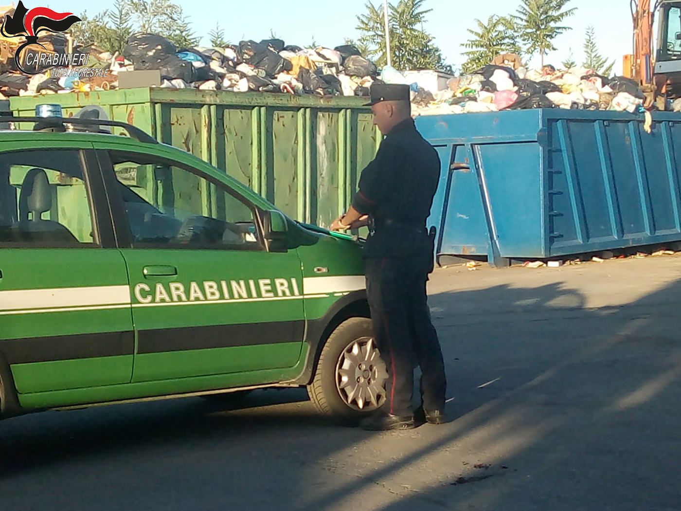 Gestione illecita di rifiuti a Roseto, sigilli all’isola ecologica comunale