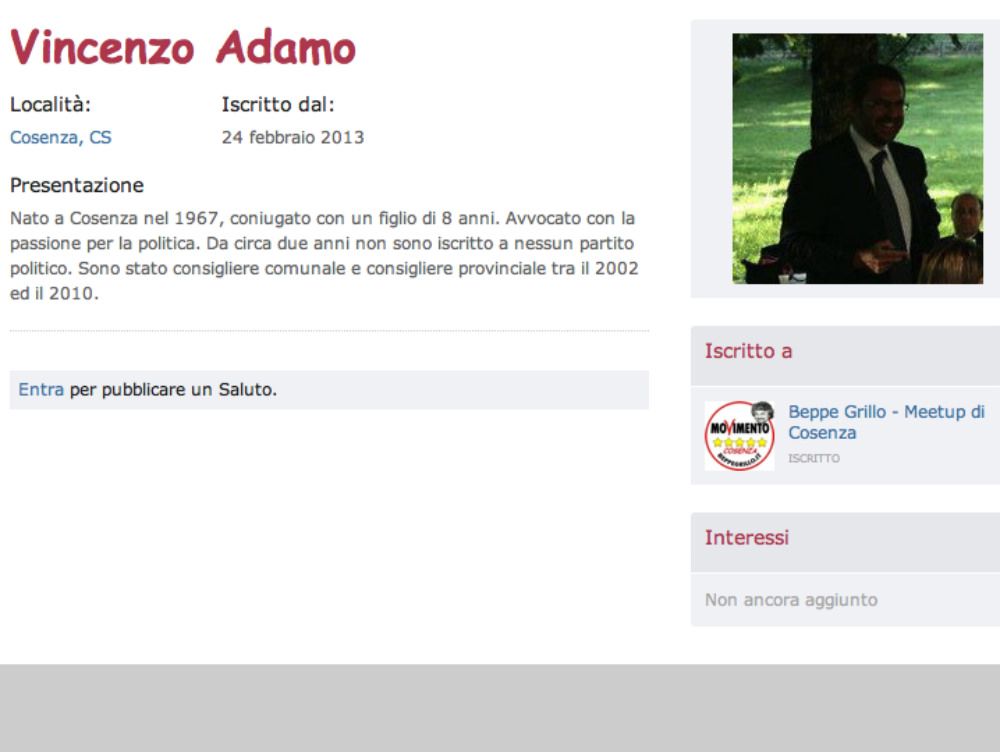 ELEZIONI 2013 | Il consulente della giunta si reinventa grillino