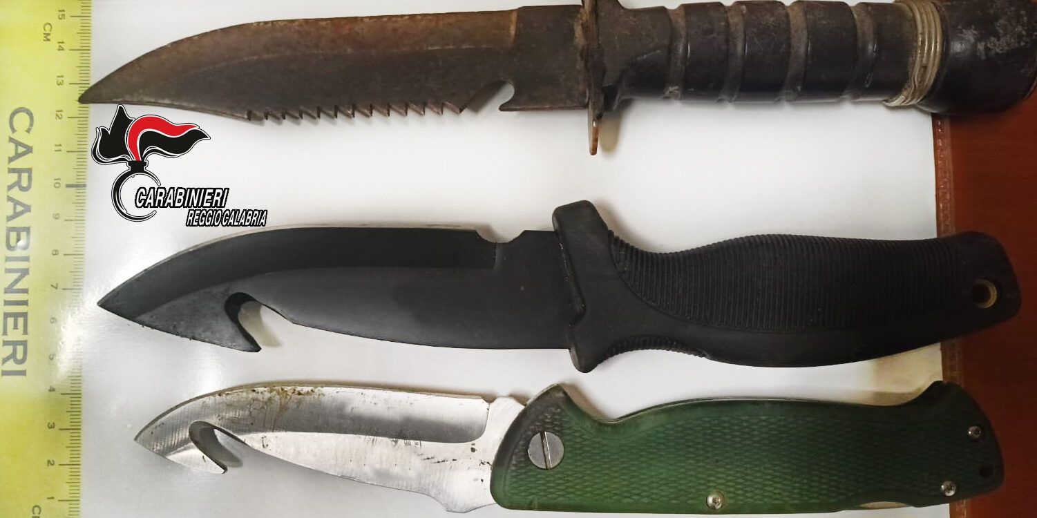 Scoperto con armi nello scantinato, denunciato un 61enne a Reggio