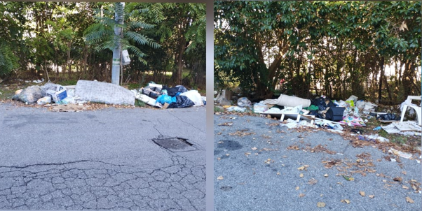 Una “discesa” di rifiuti, la discarica abusiva a pochi passi dall’Oasi Francescana – VIDEO