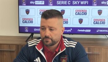 Cosenza Calcio, mister Coppitelli: «Il futuro è domenica»
