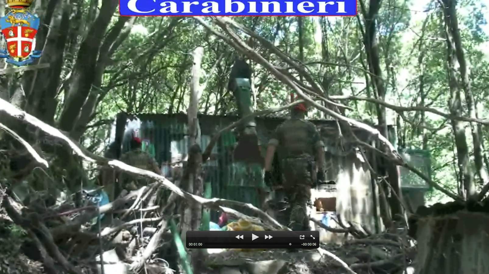 Nel covo dei latitanti