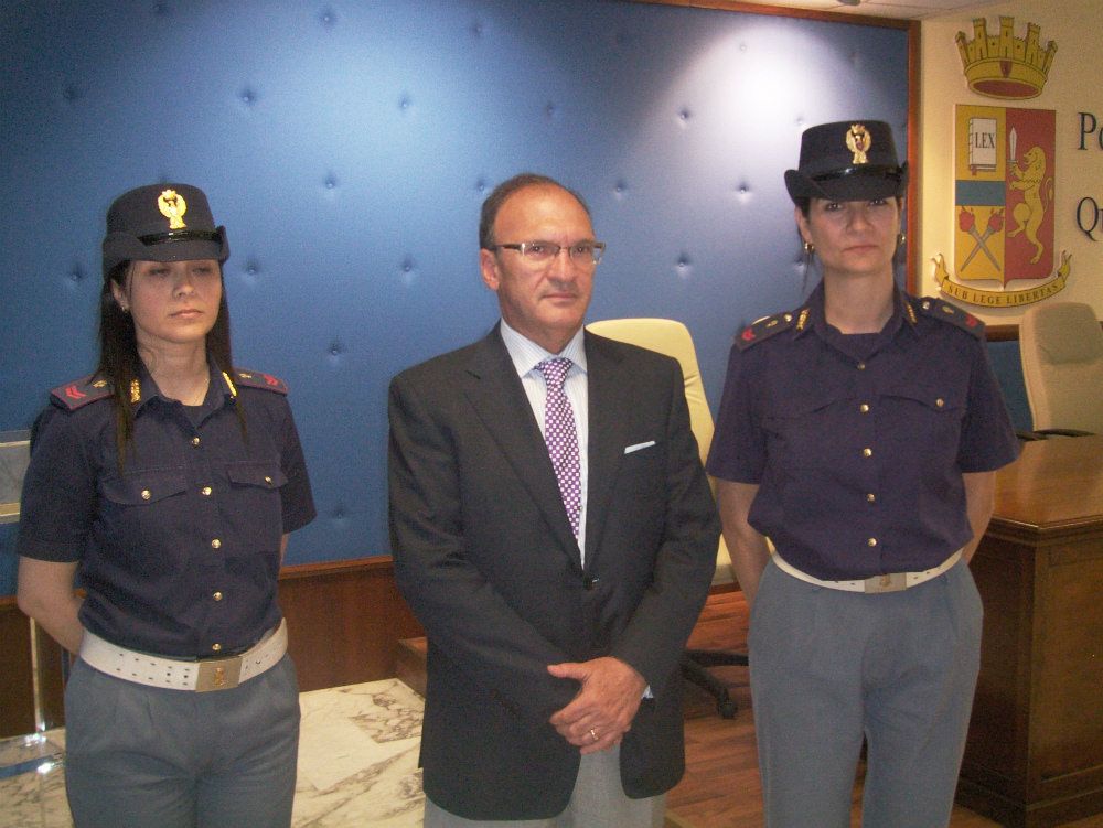 Il commiato di Carmelo Casabona alla Questura di Reggio