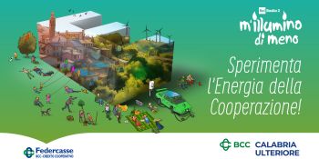 La BCC della Calabria Ulteriore aderisce a M’illumino di meno 2026: “Sperimenta l’energia della cooperazione!”