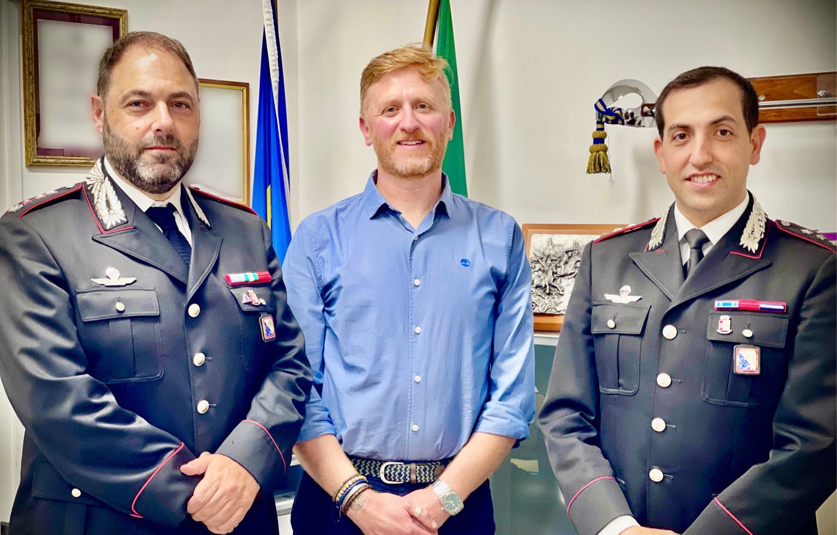 Vibo, incontro tra Libera e il nuovo comandante provinciale dei Carabinieri Antonio Parillo