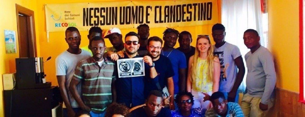 Gioiosa, battezzata la profuga più piccola