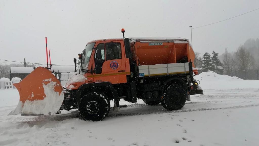 Neve, «a San Giovanni in Fiore interventi dalle 4 di stamattina»