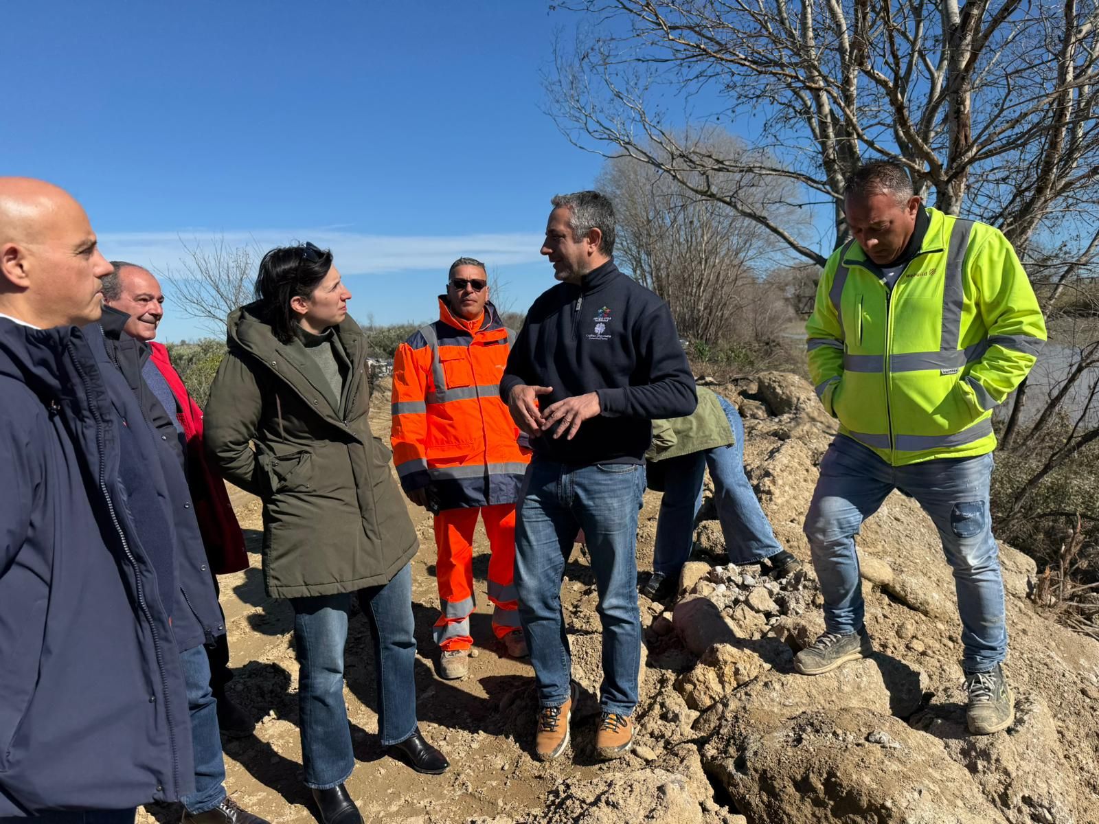 Elly Schlein a Cassano allo Ionio: «Bisogna mettere in campo subito i ristori» – FOTO