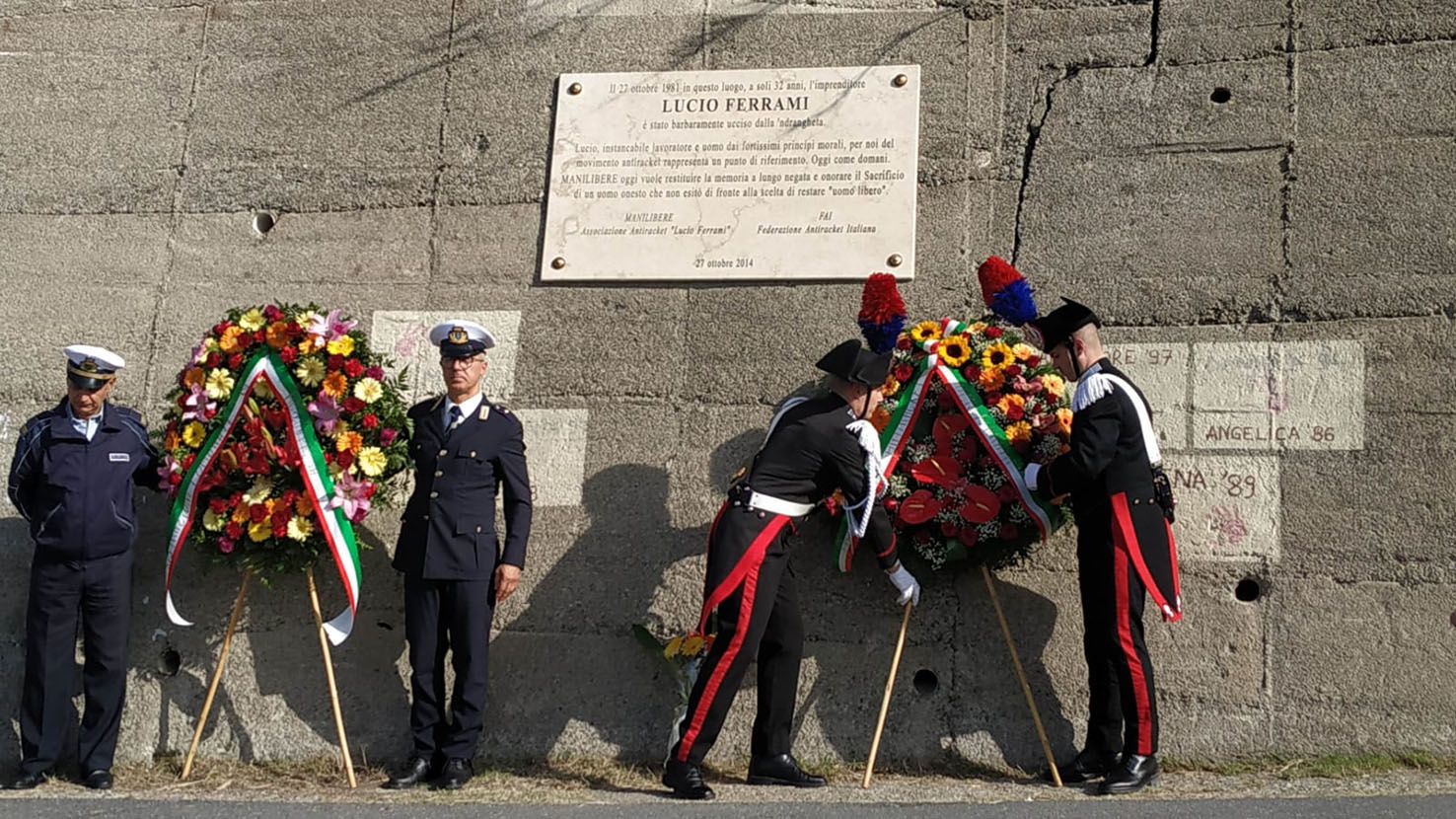 L’antimafia ricorda Lucio Ferrami. «Morto per difendere la sua libertà»