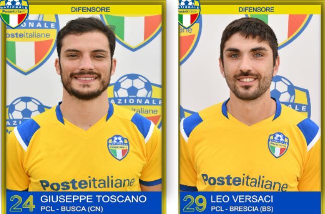 Due reggini nella Nazionale di calcio di Poste italiane