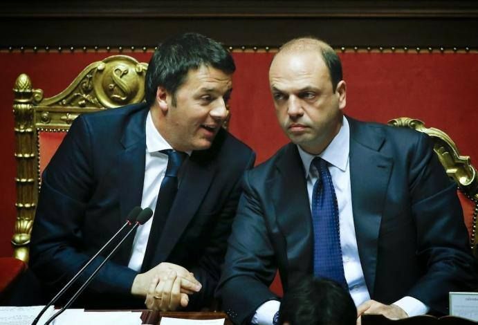 Comizi paralleli per Renzi e Alfano