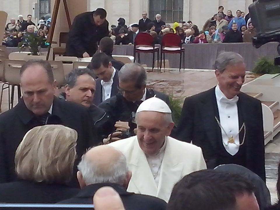I lavoratori vibonesi in udienza dal Papa
