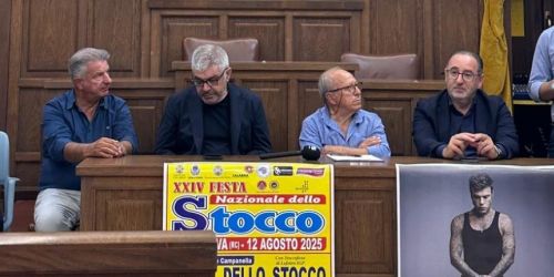 Conferenza stampa Festa Nazionale dello Stocco