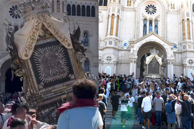 Incidente durante la “volata” della Vara. A Reggio è polemica: «Spettacolo osceno». «Insulti inaccettabili»